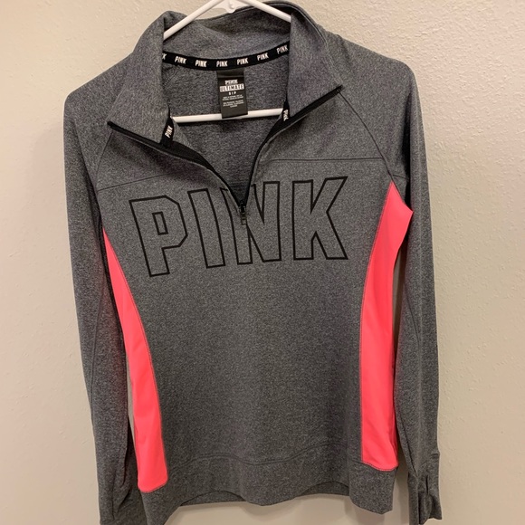 PINK Victoria's Secret Tops - VS Pink athletic quarter zip